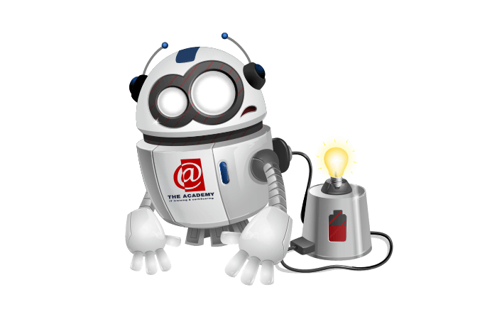 Buddy de mascotte die ligt te slapen