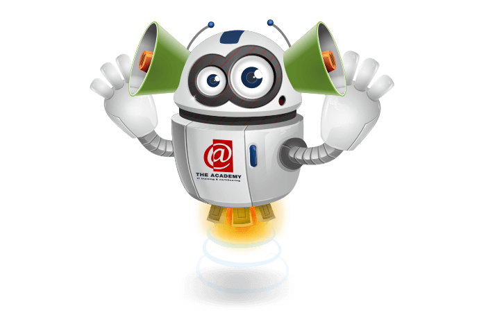 Buddy de mascotte die aan het luisteren is