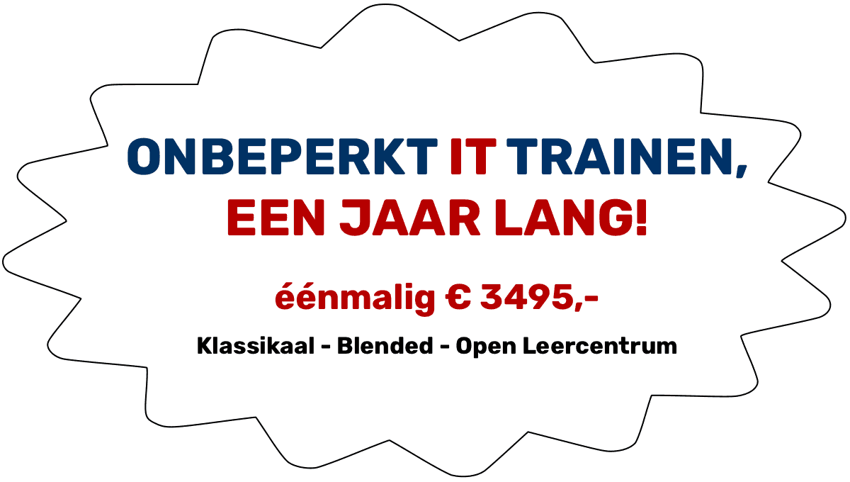 vijfde jaar onbeperkt trainen