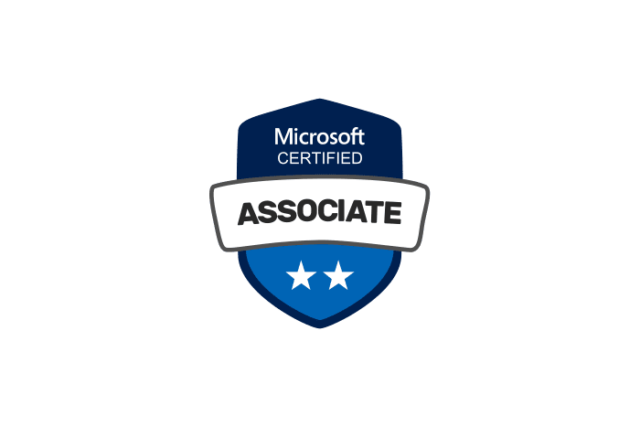 Het Microsoft Associate certificering logo