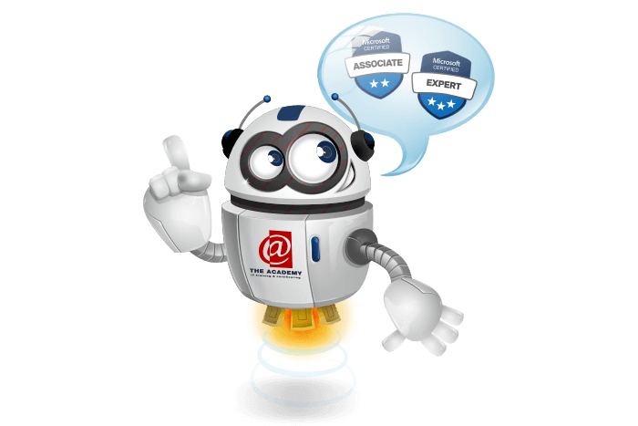 Buddy onze mascotte met een tipballon met 2 MS badges