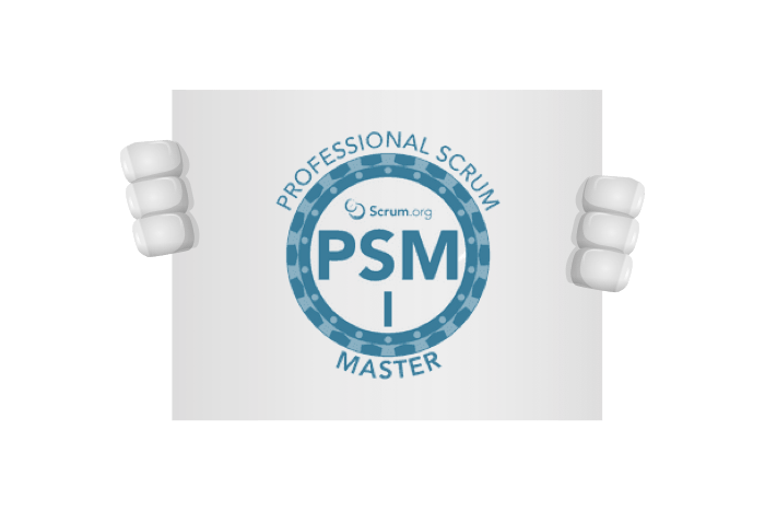 Buddy onze mascotte met het PSM1 L1 Logo